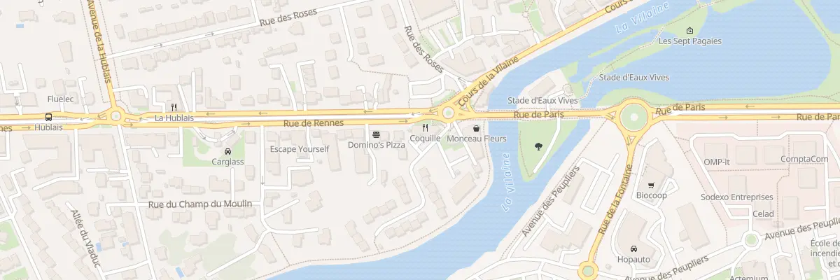 Plan du 7B Rue de Rennes à Cesson-Sévigné