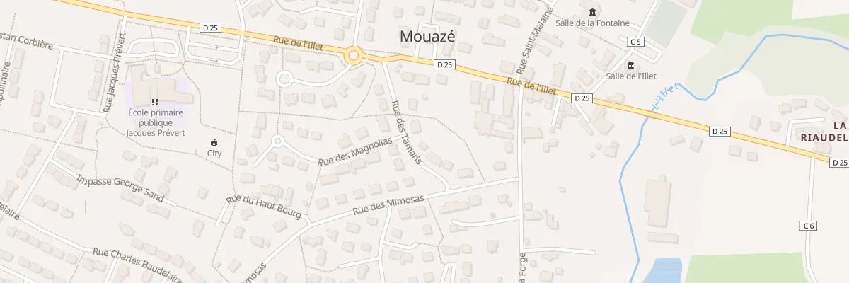 Plan du 6 Rue des Tamaris à Mouazé