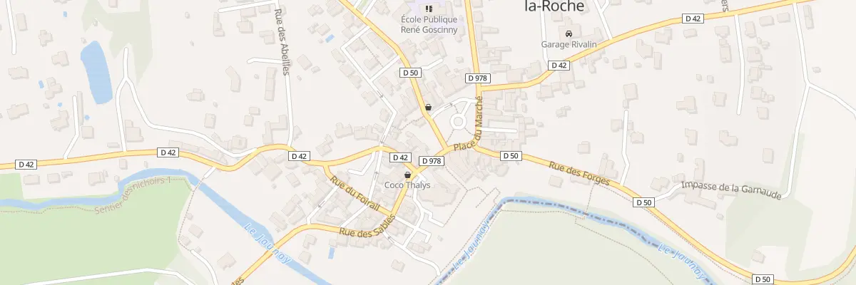 Plan du 2 Rue des Sables à Beaulieu-sous-la-Roche