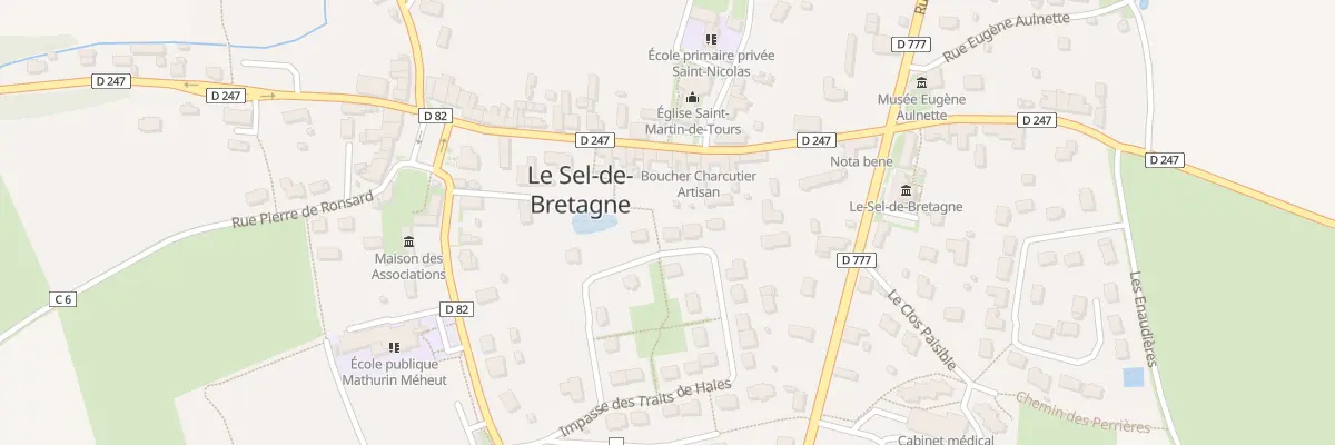 Plan du 30 Imp le Trait des Haies au Sel-de-Bretagne