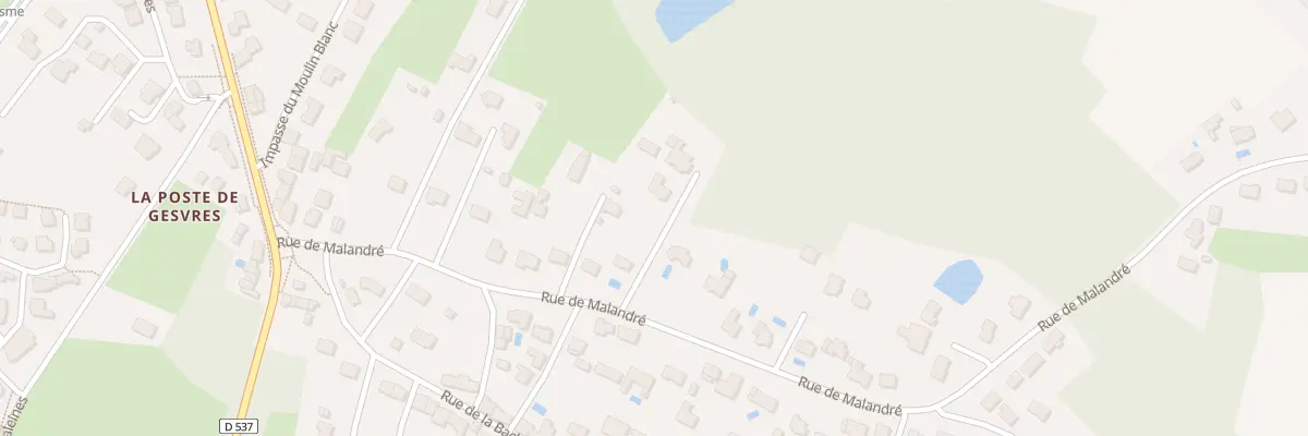 Plan du 37T Rue de malandré à Treillières