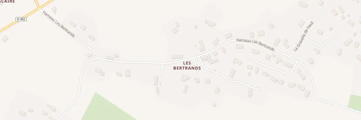 Plan du 41 Les Bertrands à Tollevast