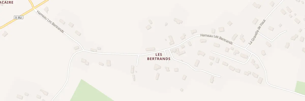 Plan du 41 Les Bertrands à Tollevast