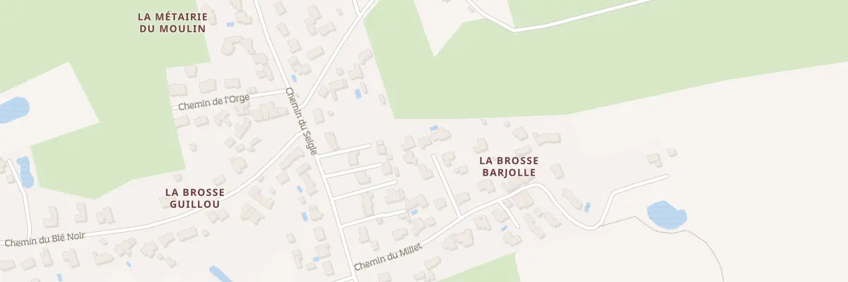 Plan du 133 Che du Millet à Saint-Philbert-de-Grand-Lieu