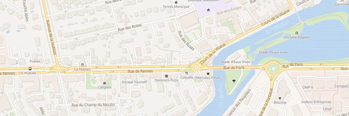Plan du 2 Rue de Rennes à Cesson-Sévigné