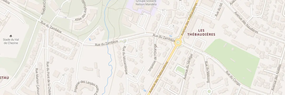 Plan du 5 Rue du Mozambique à Saint-Herblain