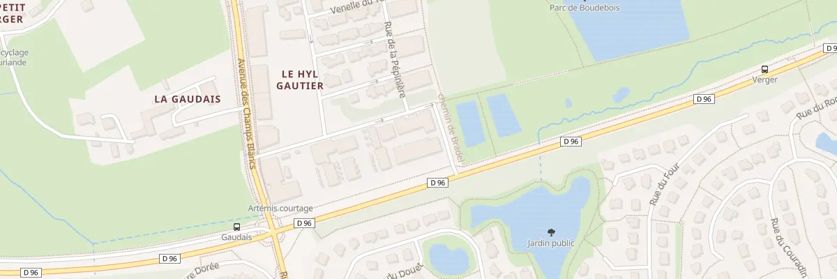 Plan du 1B Rue Robert de Moucon à Cesson-Sévigné