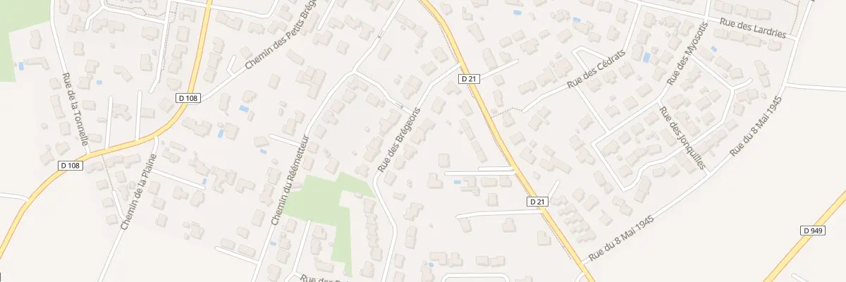Plan du 7 Rue des Brégeons à Talmont-Saint-Hilaire