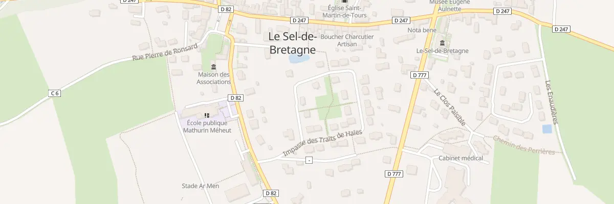 Plan du 25 Imp le Trait des Haies au Sel-de-Bretagne