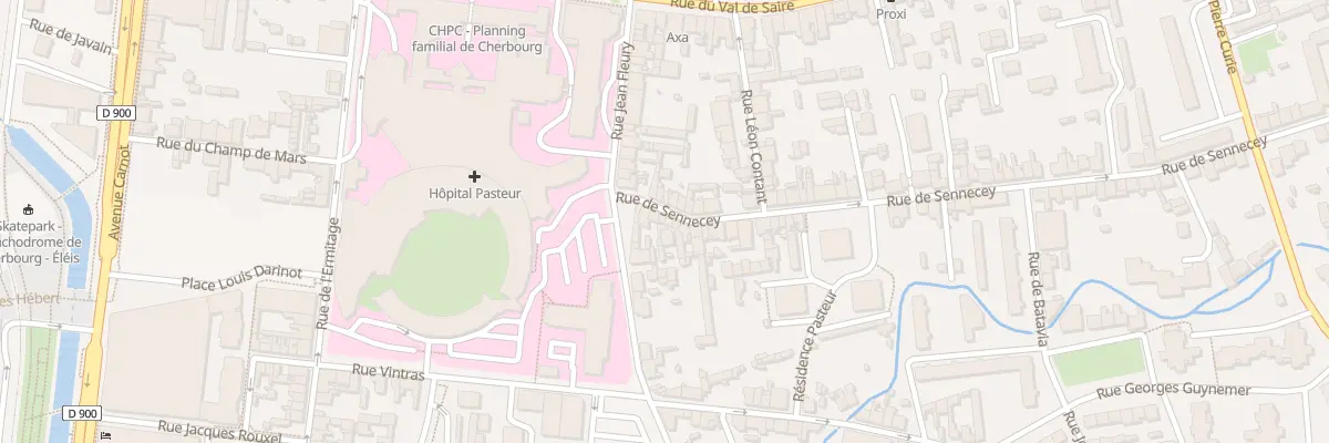 Plan du 4B Rue de Sennecey à Cherbourg-en-Cotentin