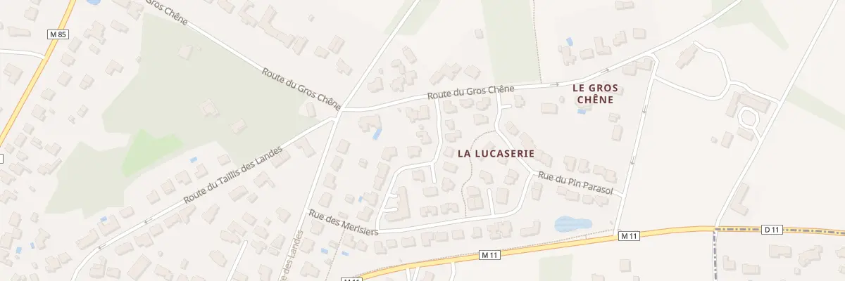 Plan du 13 Rue des Charmes à Saint-Aignan-Grandlieu