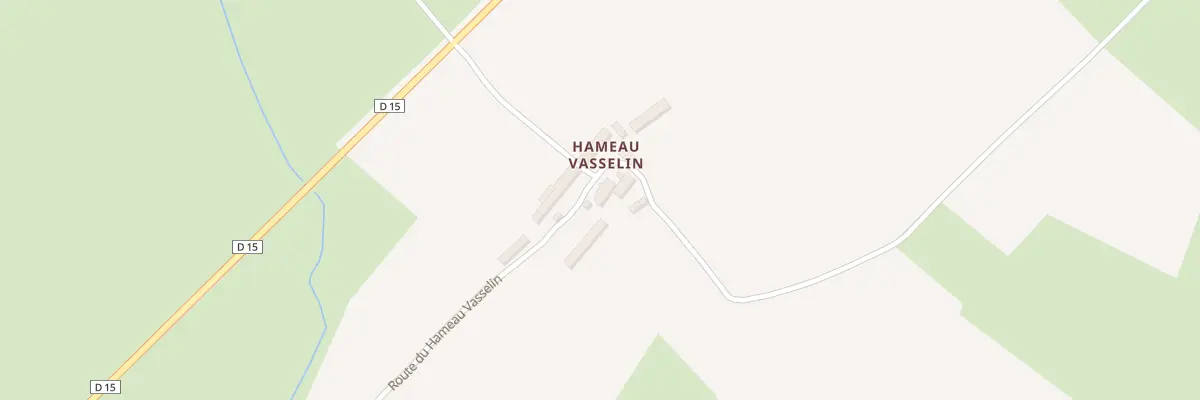 Plan du 19 Rte du Hameau Vasselin à Besneville