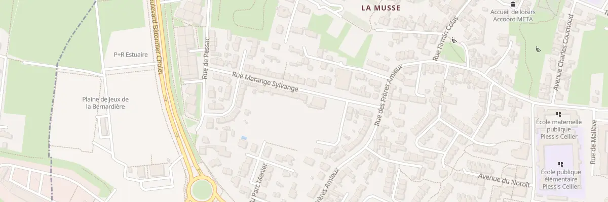 Plan du 17 Rue Marange Sylvange à Nantes