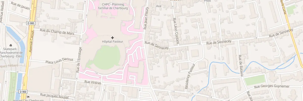 Plan du 3B Rue du Trottebecq à Cherbourg-en-Cotentin
