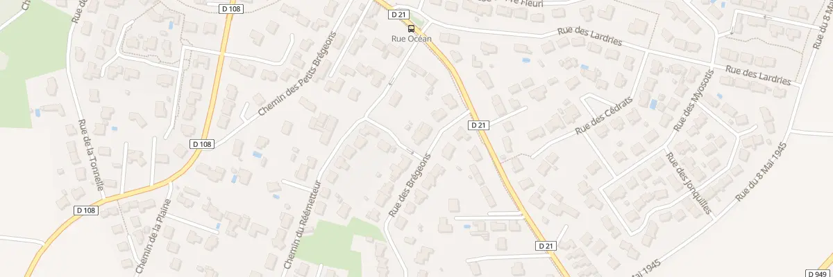 Plan du 8 Rue des Brégeons à Talmont-Saint-Hilaire