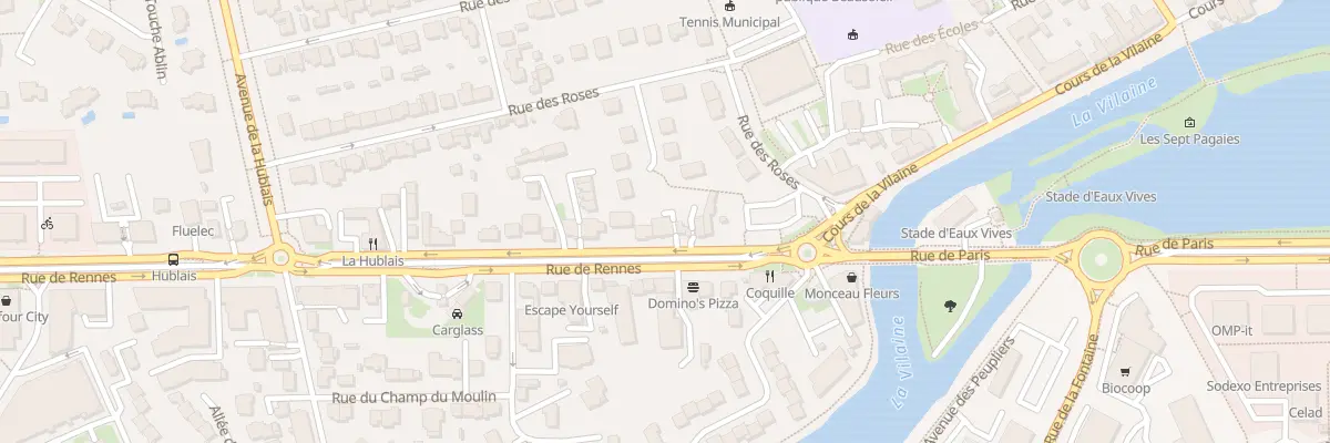 Plan du 6 Rue de Rennes à Cesson-Sévigné