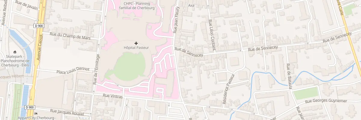 Plan du 3 Rue du Trottebecq à Cherbourg-en-Cotentin