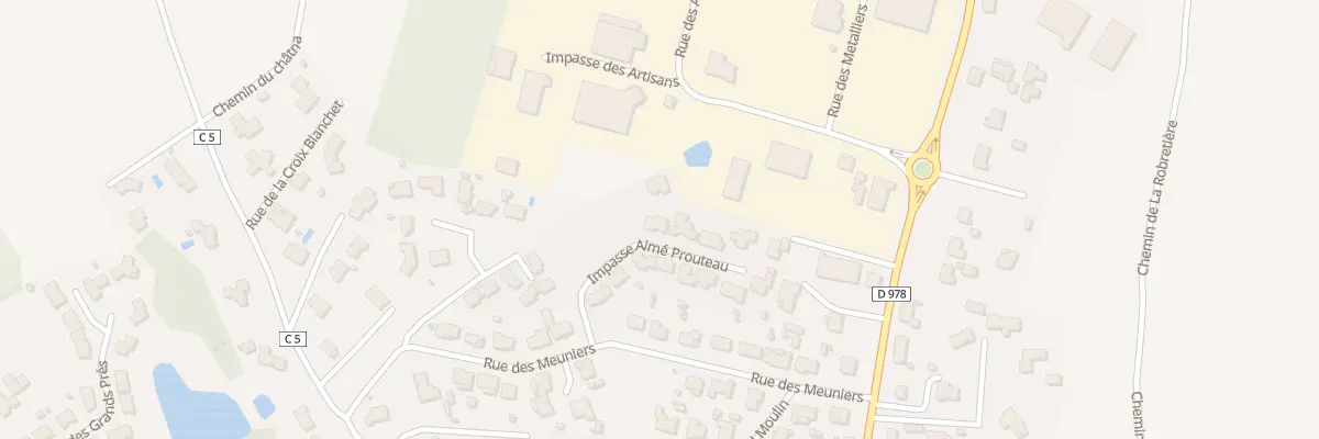 Plan du 3 Imp Aimé Prouteau à Beaulieu-sous-la-Roche