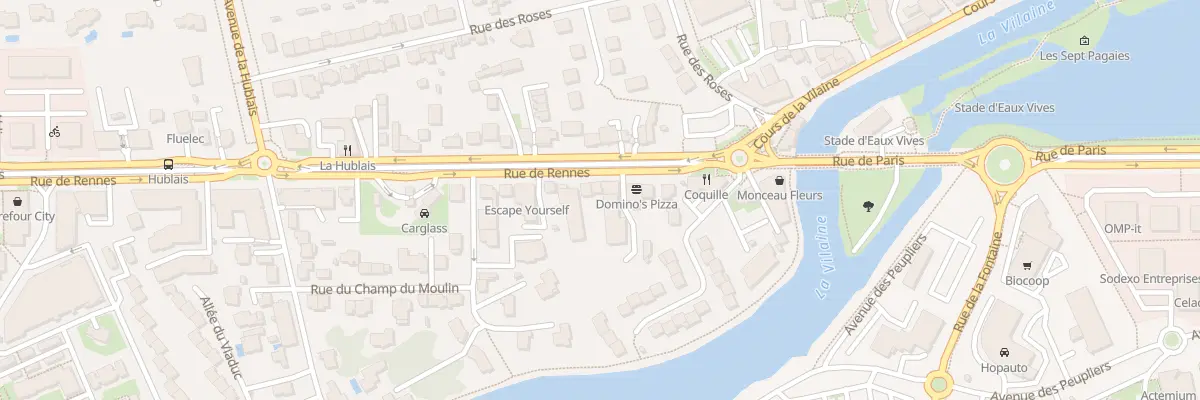 Plan du 13 Rue de Rennes à Cesson-Sévigné