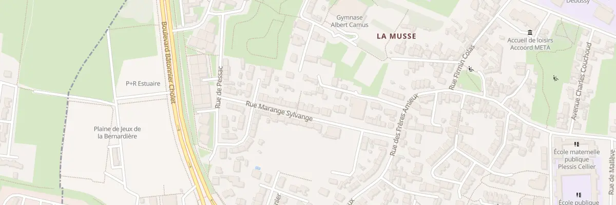 Plan du 20 Rue Marange Sylvange à Nantes