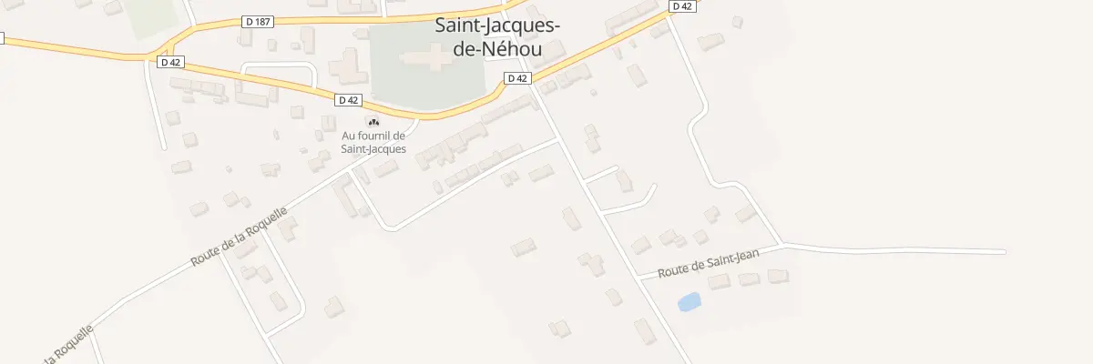 Plan du 4 Rte de Saint Jean à Saint-Jacques-de-Néhou