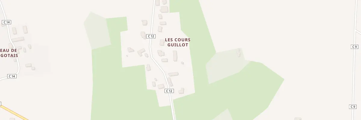 Plan du 5390 Les Cours Guillot à Feins