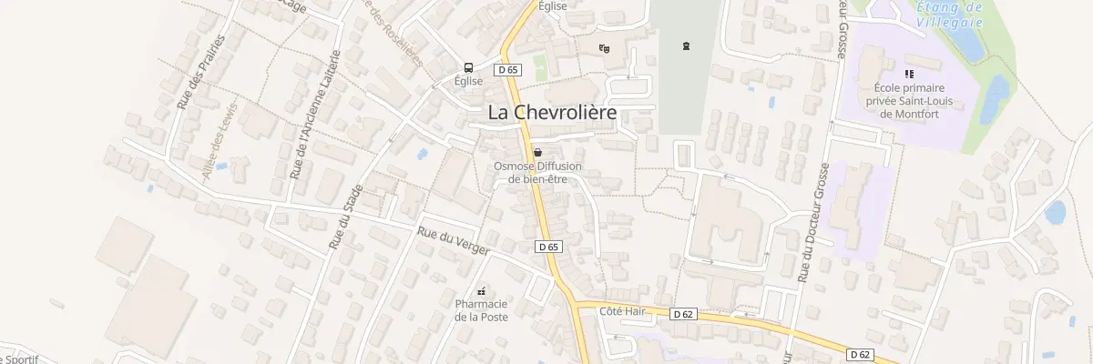 Plan du 15 Grand Rue à La Chevrolière
