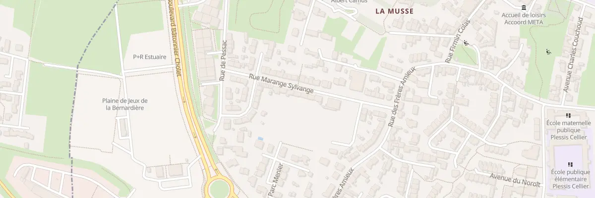 Plan du 23 Rue Marange Sylvange à Nantes