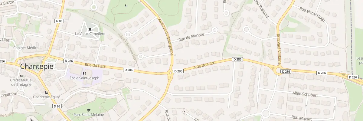 Plan du 35 Rue du Parc à Chantepie