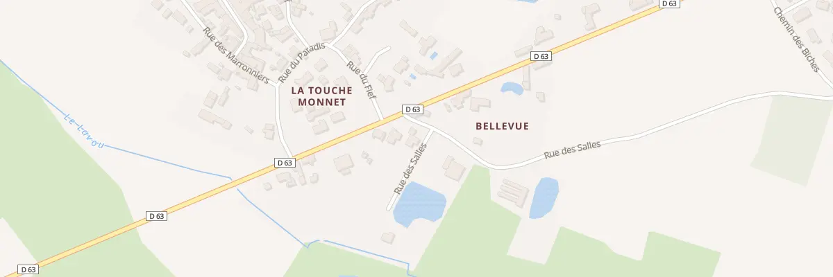 Plan du 4 Rue des Salles à La Limouzinière