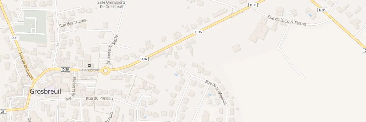 Plan du 22 Rue de la régence à Grosbreuil