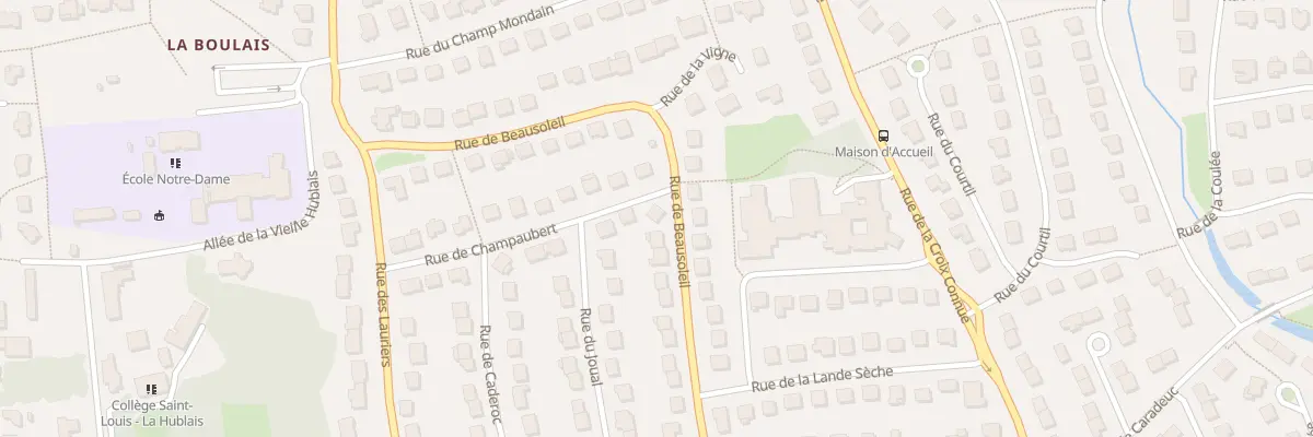 Plan du 16 Rue Champaubert à Cesson-Sévigné