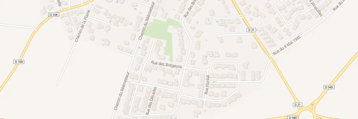 Plan du 28 Rue des Brégeons à Talmont-Saint-Hilaire