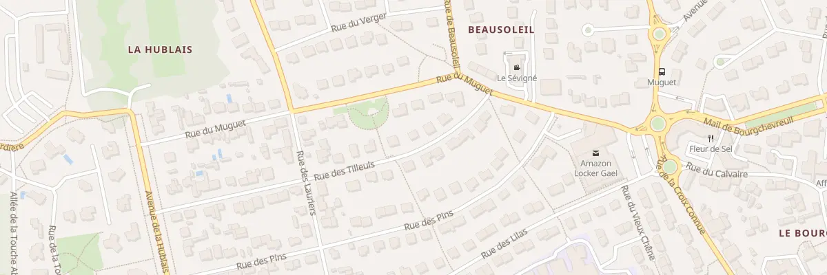 Plan du 23 Rue des Tilleuls à Cesson-Sévigné