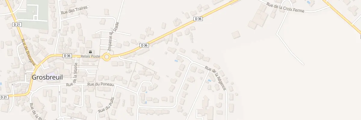 Plan du 26 Rue de la régence à Grosbreuil