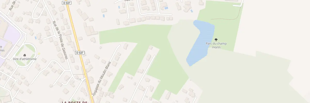 Plan du 13B Rue de malandré à Treillières