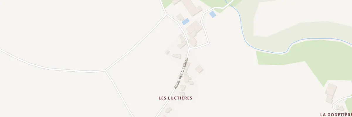 Plan du 1701 Rte des Luctières à Grosbreuil