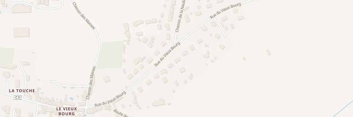 Plan du 57 Rue du Vieux Bourg à Nozay