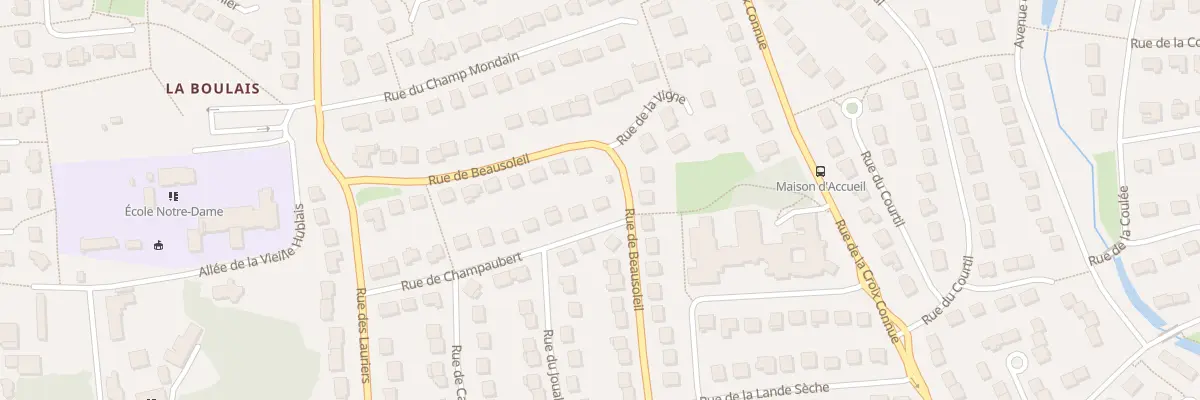 Plan du 21 Rue Champaubert à Cesson-Sévigné