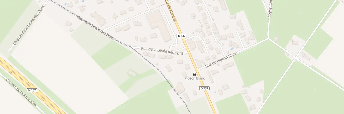 Plan du 3 Rue de la levée des dons à Treillières