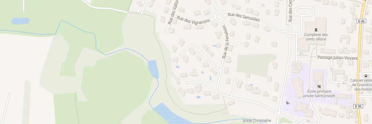 Plan du 15 Rue de la fenaison à Grandchamp-des-Fontaines