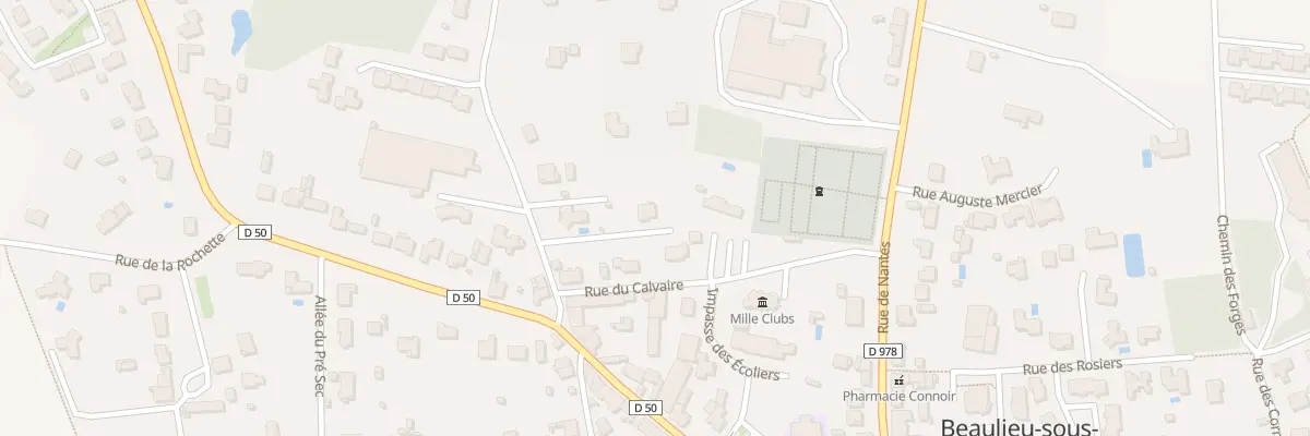 Plan du 4 Rue du Plessis aux moines à Beaulieu-sous-la-Roche