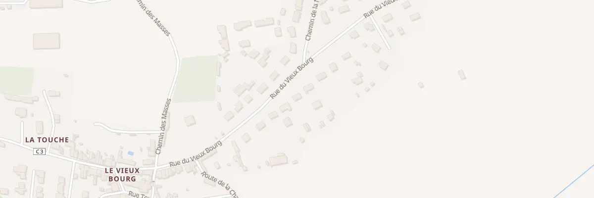 Plan du 55 Rue du Vieux Bourg à Nozay