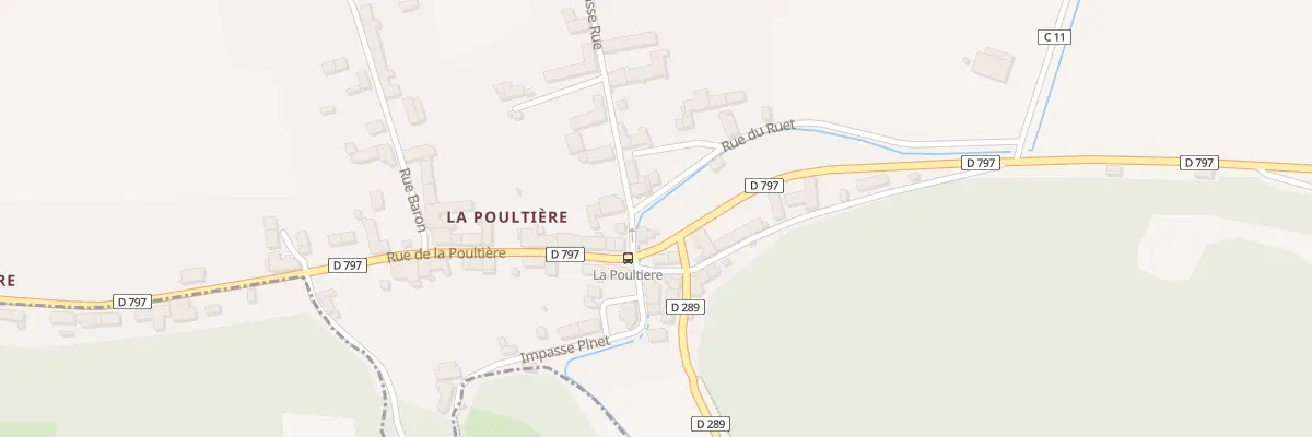Plan du 4 Rue de la Poultiere à Roz-sur-Couesnon