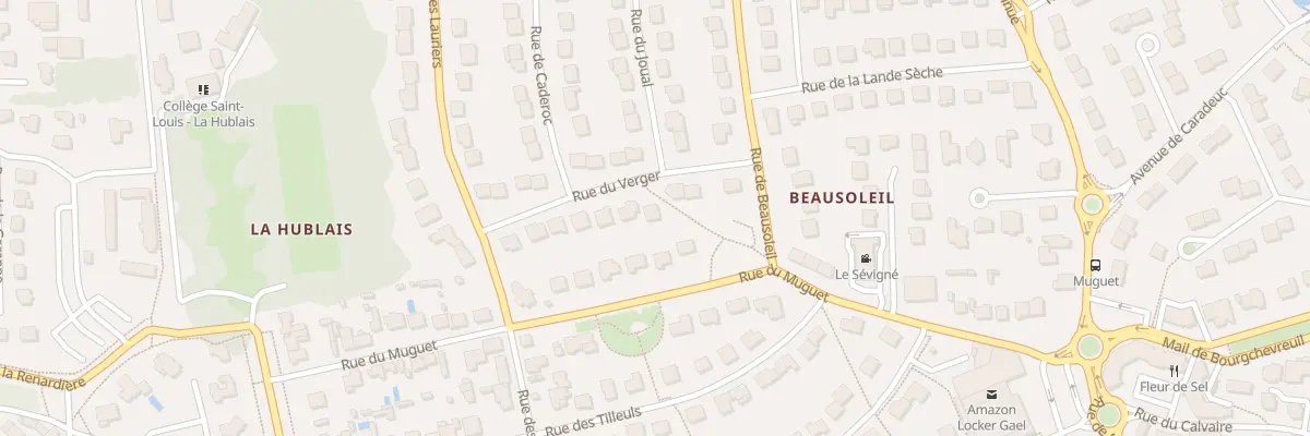 Plan du 14 Rue du Verger à Cesson-Sévigné