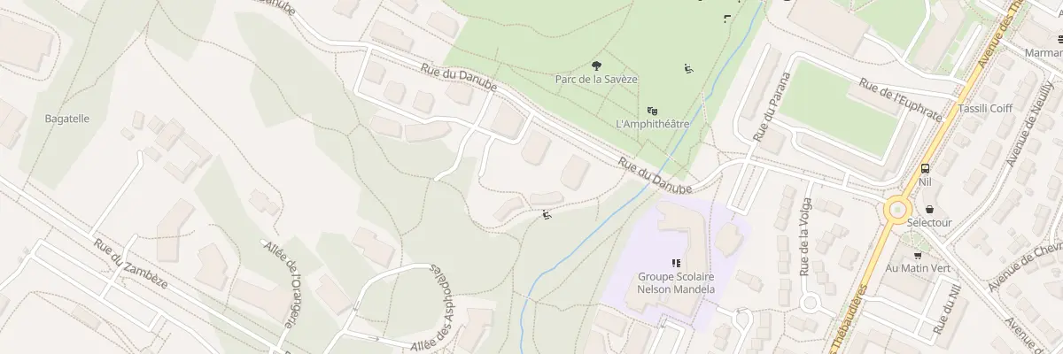 Plan du 7 Rue du Danube à Saint-Herblain