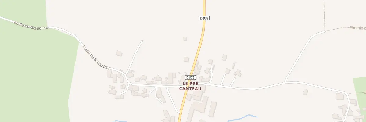 Plan du 43 Le Pre Canteau à Beaulieu-sous-la-Roche