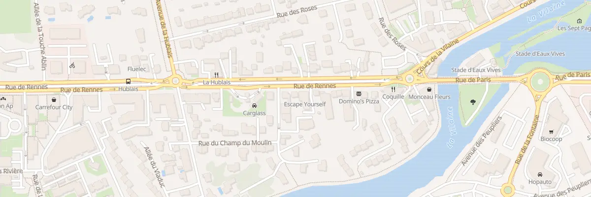Plan du 21 Rue de Rennes à Cesson-Sévigné