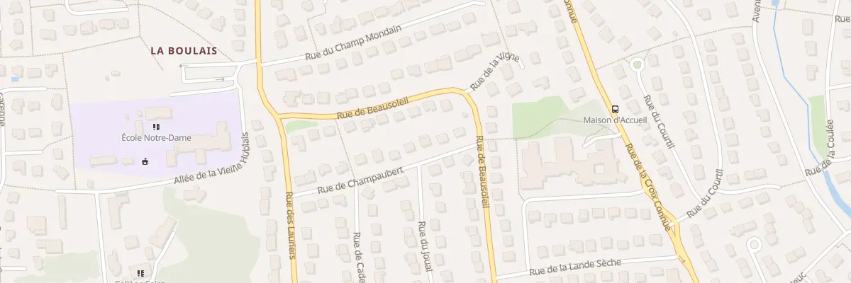 Plan du 17 Rue Champaubert à Cesson-Sévigné