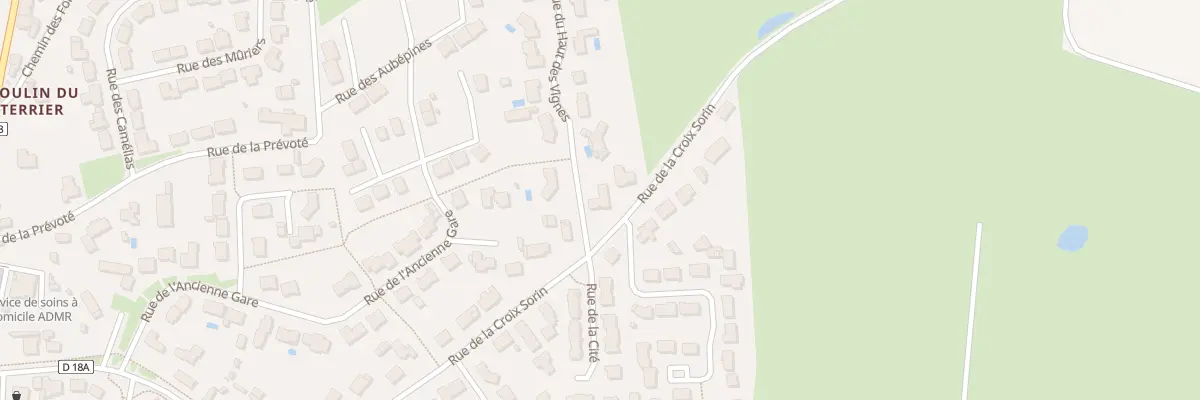 Plan du 41 Rue de la croix sorin à Palluau